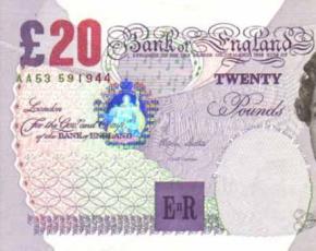 Valuta v Angliji zdaj